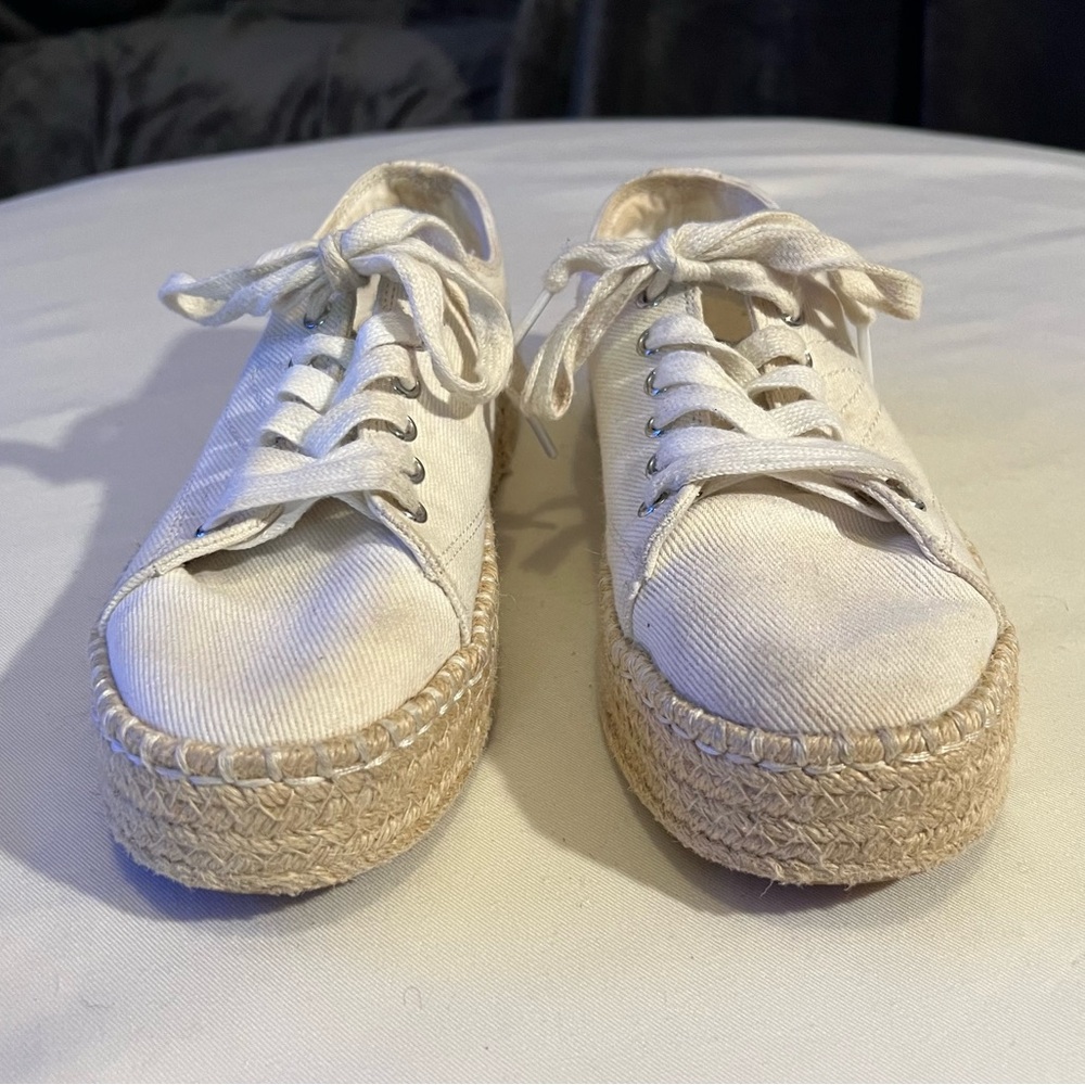 Tretorn Women's Off White Espadrille Sneakers